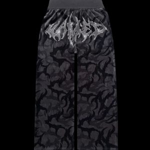 BLADE CAMO VELOUR SWEATPANTS NIGHT