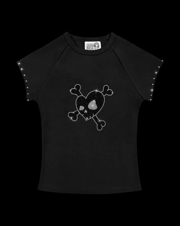 FATAL RHINESTONE BABY TEE