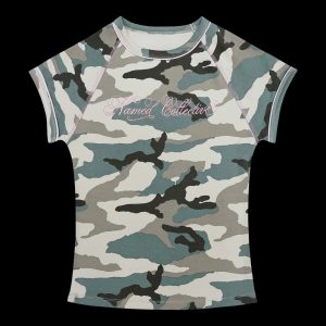 HIDEOUT CAMO BABY TEE