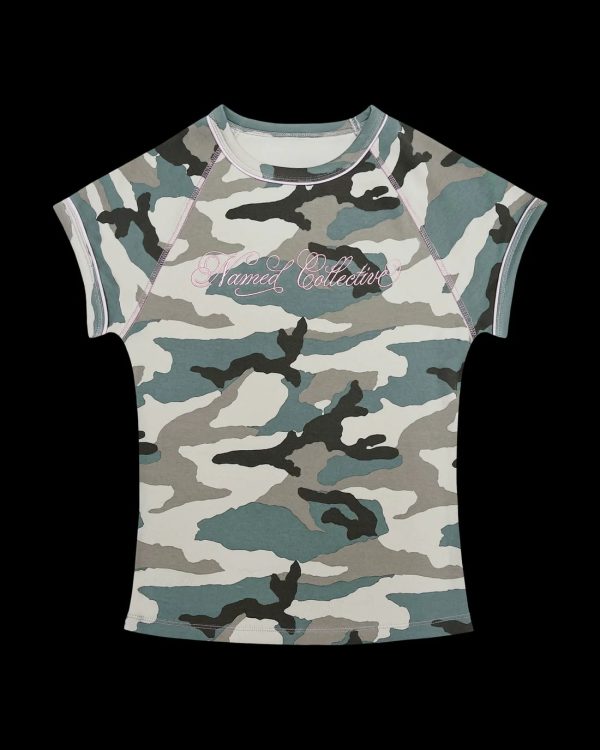 HIDEOUT CAMO BABY TEE