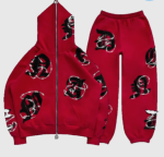 Named Collective Chokhold Red Hot Tracksuit1