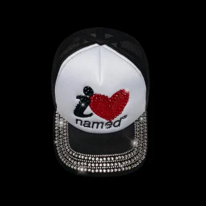 RHINESTONE TRUCKER BLACK